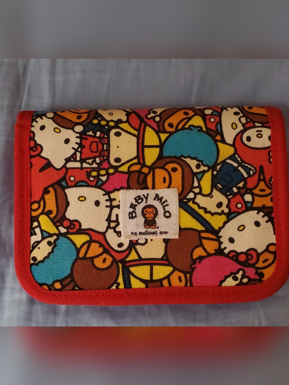 Bape X Sanrio Hello Kitty Wallet
